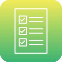Check List Vector Icon