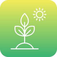 Biology Plant Vector Icon