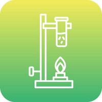 Bunsen Burner Vector Icon