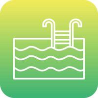 Swimming Pool Vector Icon