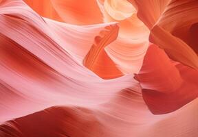 AI generated The Wave Sandstone Formations nature landscape Canyon in deserts photo