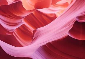 AI generated The Wave Sandstone Formations nature landscape Canyon in deserts photo
