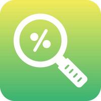 Sale Search Vector Icon
