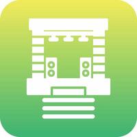 Stage Vector Icon