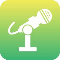 Microphone Stand Vector Icon