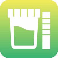 Urine Test Vector Icon