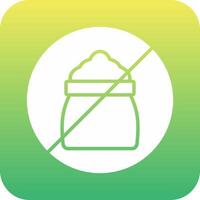 No Sugar Vector Icon