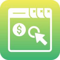 Pay Per Click Vector Icon