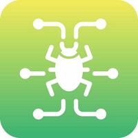 Digital virus Vector Icon