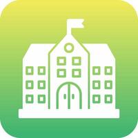 University Building Vector Icon