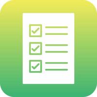 Check List Vector Icon