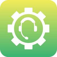 Call Serves setting Vector Icon