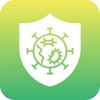 Germs Protected Vector Icon
