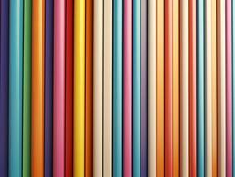 AI generated Colorful vertical stripes background Parallel Multicolored lines texture photo