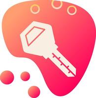 Car Key Vector Icon