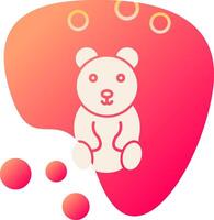 Teddy Bear Vector Icon