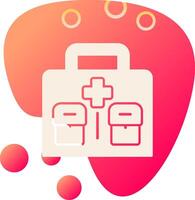 Military First Aid Kit Vector Icon