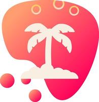 Palm Leaf Vector Icon