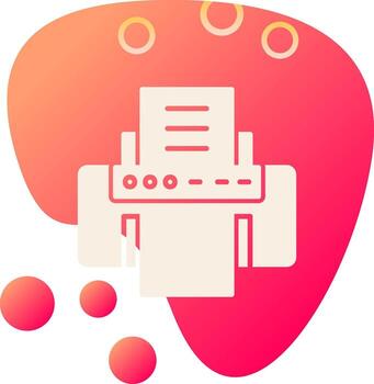 Printer Vector Icon
