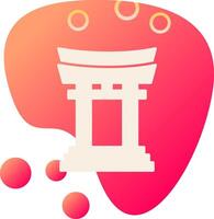 Torii Gate Vector Icon