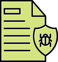 File protect Vector Icon