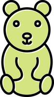 Teddy Bear Vector Icon