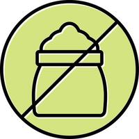 No Sugar Vector Icon