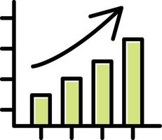 Bar Chart Vector Icon