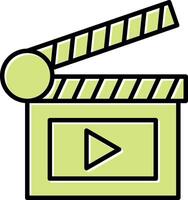 Clapperboard Vector Icon