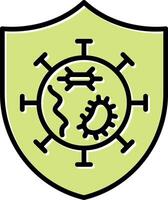 Germs Protected Vector Icon