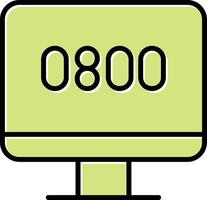 Help Line Vector Icon