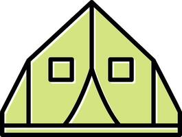 Tent Vector Icon