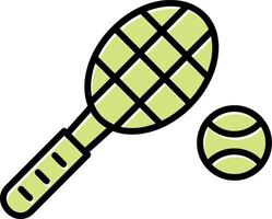 icono de vector de tenis