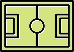 Football Ground Vector Icon