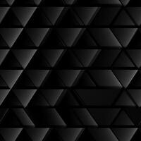 AI generated Dark black Geometric grid background Modern dark abstract texture seamless pattern photo