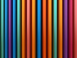 AI generated Colorful vertical stripes background Parallel Multicolored lines texture photo