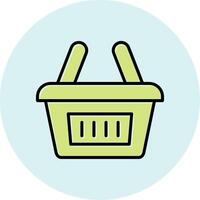 Shopping Basket Vector Icon