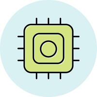 Processor Vector Icon