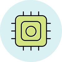 Processor Vector Icon