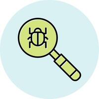 Virus detection Vector Icon