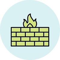 Firewall Vector Icon