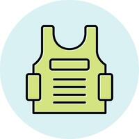 Bulletproof Vest Vector Icon