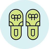 Slippers Vector Icon