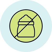 No Sugar Vector Icon