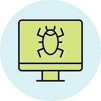 Computer Virus Vector Icon