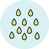 Rain Vector Icon