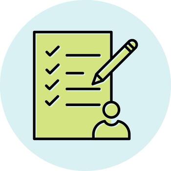 icono de vector de tarea