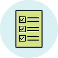 Check List Vector Icon
