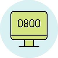 Help Line Vector Icon