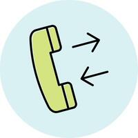 Phone Call Vector Icon